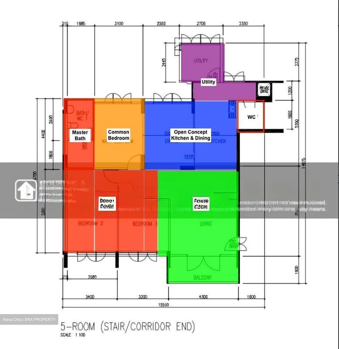 Blk 305 Teck Ghee Vista (Ang Mo Kio), HDB 5 Rooms #576811141